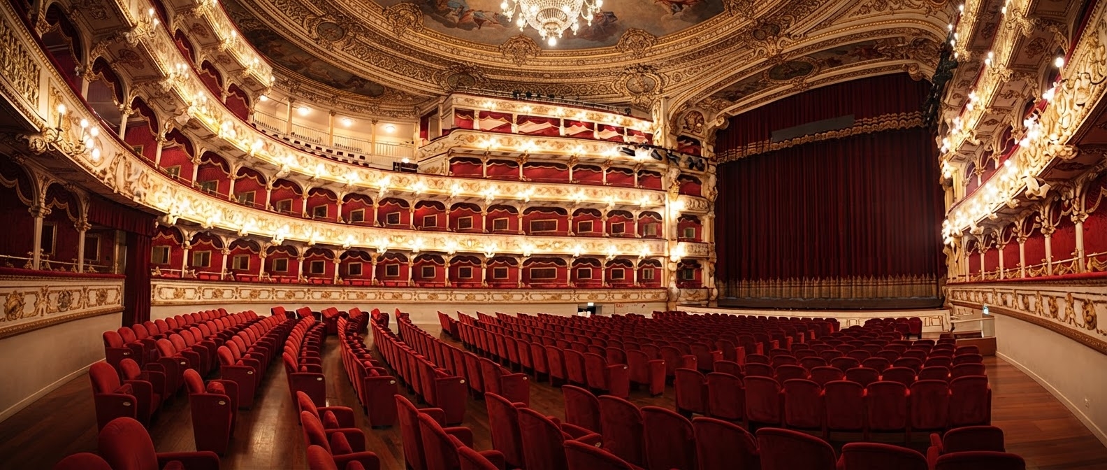 Sala di un teatro storico italiano